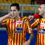 LECCE CAMPIONATO 2019-2020 BACIO LAPADULA MICHEL CAPUTO/SILPRESS