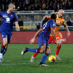 LECCE CAMPIONATO 2019-2020 AZIONE SAPONARA MICHEL CAPUTO/SILPRESS