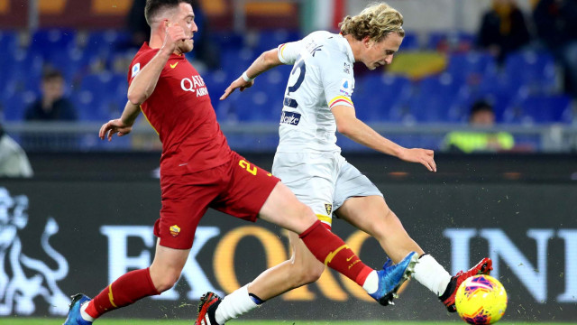 ROMA - LECCE 23-02-2020. VERETOUT E BARAK . CIAMBELLI/SILPRESS