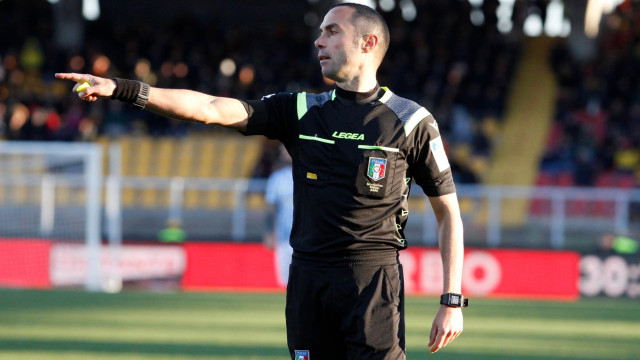 LECCE SPAL CAMPIONATO 2019-2020 15/02/2020 ARBITRO GUIDA MICHEL CAPUTO/SILPRESS