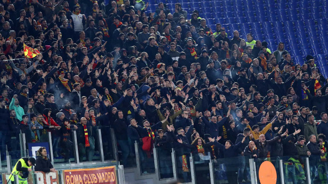 ROMA - LECCE 23-02-2020. TIFOSI LECCE. CIAMBELLI/SILPRESS