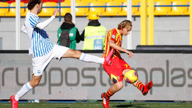 LECCE SPAL CAMPIONATO 2019-2020 15/02/2020 CROSS BARAK MICHEL CAPUTO/SILPRESS