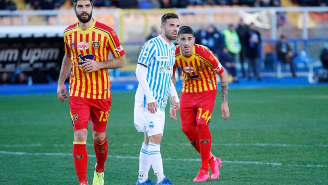 LECCE-SPAL 15-02-2020. CAMPIONATO 2019-2020 ANGOLO LECCE DEIOLA E ROSSETTINI. MICHEL CAPUTO/SILPRESS
