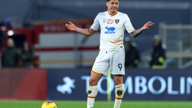ROMA - LECCE 23-02-2020. DELUSIONE GIANLUCA LAPADULA. CIAMBELLI/SILPRESS