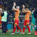 LECCE CAMPIONATO 2019-2020 APPLAUSI FINALI MICHEL CAPUTO/SILPRESS
