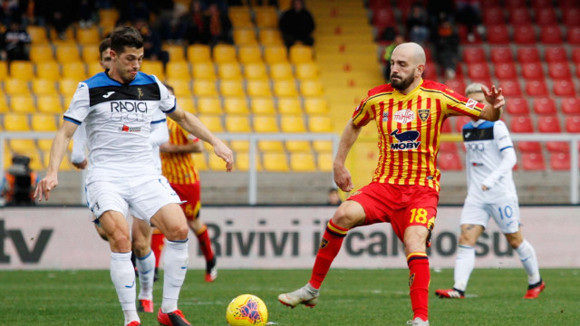 LECCE ATALANTA CAMPIONATO 2019-2020 01/03/2020 CONTRASTO SAPONARA MICHEL CAPUTO/SILPRESS