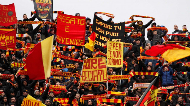LECCE ATALANTA CAMPIONATO 2019-2020 01/03/2020 DETTAGLI CURVA NORD MICHEL CAPUTO/SILPRESS