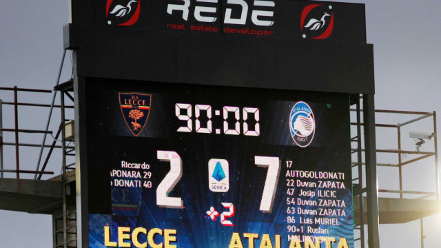 LECCE ATALANTA CAMPIONATO 2019-2020 01/03/2020 RISULTATO FINALE MICHEL CAPUTO/SILPRESS