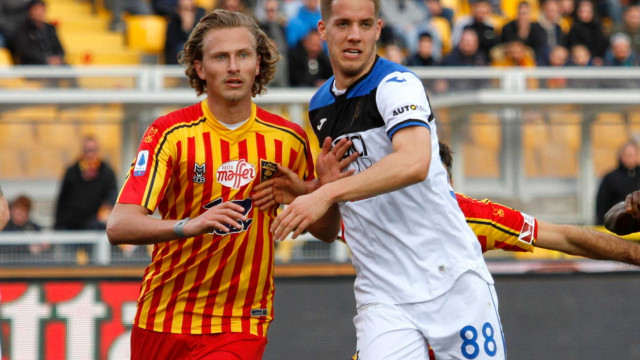 LECCE ATALANTA CAMPIONATO 2019-2020 01/03/2020 BARAK E PASALIC MICHEL CAPUTO/SILPRESS