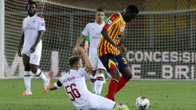 LECCE-MILAN 22-06-2020 BABACAR. MORONI/SILPRESS