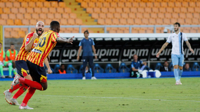 LECCE LAZIO CAMPIONATO 2019-2020 07/07/2020 BABACAR GOL MICHEL CAPUTO/SILPRESS