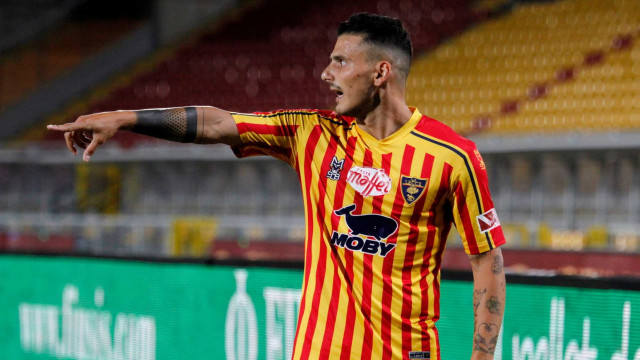 LECCE SAMPDORIA CAMPIONATO 2019-2020 01/07/2020 FALCO INDICAZIONI MICHEL CAPUTO/SILPRESS