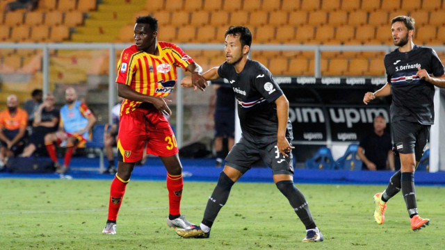 LECCE SAMPDORIA CAMPIONATO 2019-2020 01/07/2020 BABACAR MICHEL CAPUTO/SILPRESS