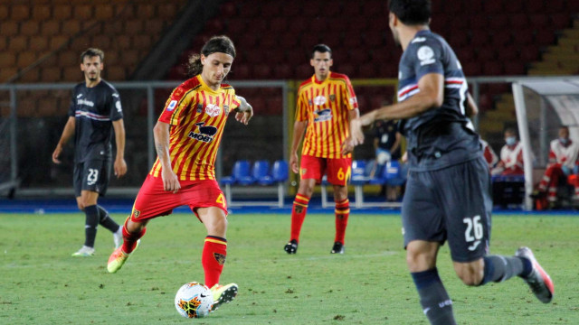 LECCE SAMPDORIA CAMPIONATO 2019-2020 01/07/2020 TIRO PETRICCIONE MICHEL CAPUTO/SILPRESS