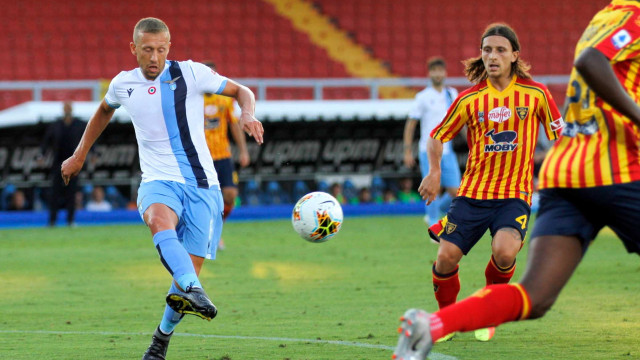 LECCE LAZIO CAMPIONATO 2019-2020 07/07/2020 LEIVA MICHEL CAPUTO/SILPRESS