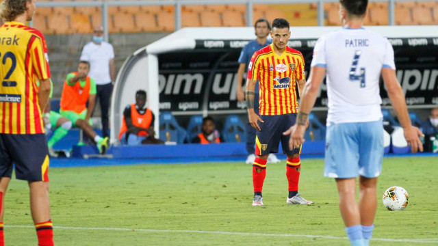LECCE LAZIO CAMPIONATO 2019-2020 07/07/2020 PUNIZIONE FALCO MICHEL CAPUTO/SILPRESS