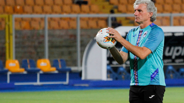 LECCE SAMPDORIA CAMPIONATO 2019-2020 01/07/2020 LORIERI MICHEL CAPUTO/SILPRESS