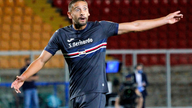LECCE SAMPDORIA CAMPIONATO 2019-2020 01/07/2020 RAMIREZ MICHEL CAPUTO/SILPRESS