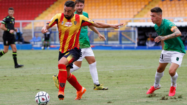 LECCE-PORDENONE STAGIONE 2020-2021 26/09/2020 TIRO CODA MICHEL CAPUTO/SILPRESS