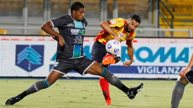 LECCE-FERALPISALO' STAGIONE 2020-2021 COPPA ITALIA 30/09/2020 TIRO CODA MICHEL CAPUTO/SILPRESS