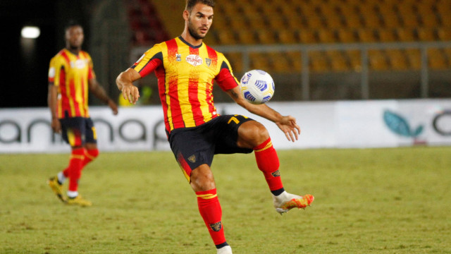 LECCE-FERALPISALO' STAGIONE 2020-2021 COPPA ITALIA 30/09/2020 TACHTSIDIS MICHEL CAPUTO/SILPRESS
