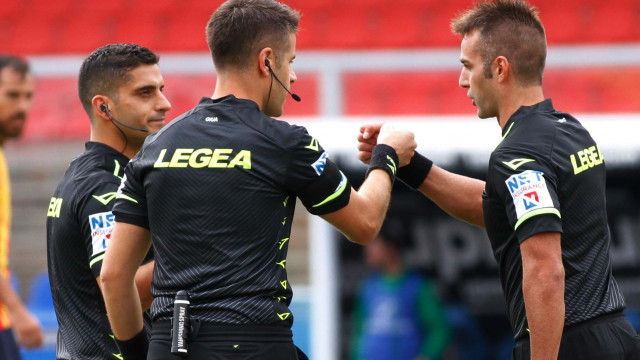 LECCE-PORDENONE STAGIONE 2020-2021 26/09/2020 ARBITRI MICHEL CAPUTO/SILPRESS