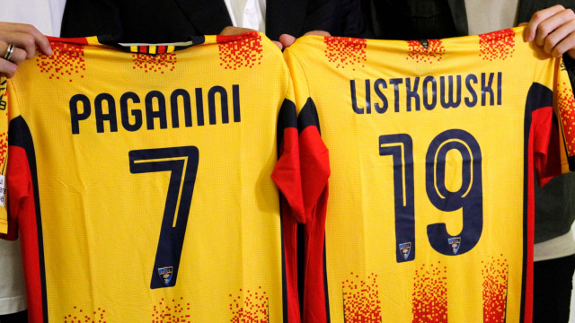 PRESENTAZIONE PAGANINI E LISTKOWSKI STAGIONE 2020-2021 MAGLIE 18/09/2020 MICHEL CAPUTO/SILPRESS