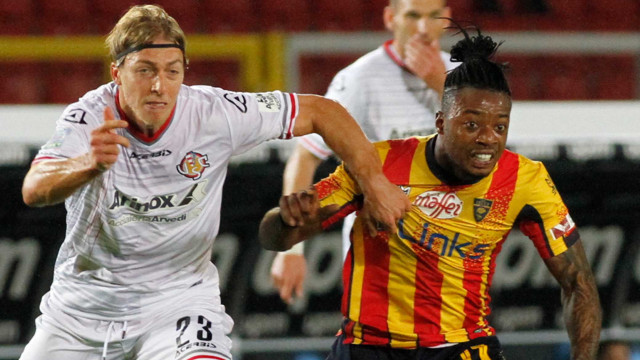 LECCE STAGIONE 2020-2021 LECCE-CREMONESE 21/10/2020 AZIONE ADJAPONG MICHEL CAPUTO/SILPRESS
