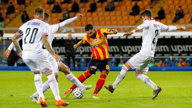 LECCE STAGIONE 2020-2021 LECCE-CREMONESE 21/10/2020 GOL CODA MICHEL CAPUTO/SILPRESS