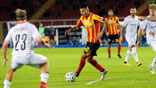 LECCE STAGIONE 2020-2021 LECCE-CREMONESE 21/10/2020 AZIONE FALCO MICHEL CAPUTO/SILPRESS