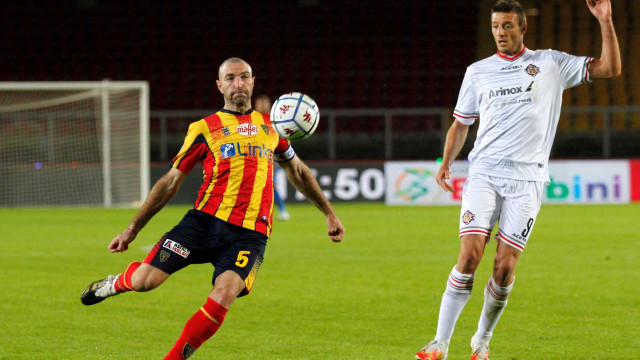 LECCE STAGIONE 2020-2021 LECCE-CREMONESE 21/10/2020 TIRO LUCIONI MICHEL CAPUTO/SILPRESS