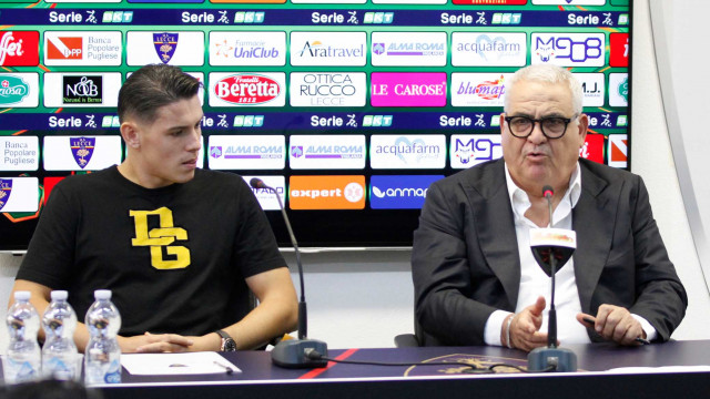 LECCE STAGIONE 2020-2021 PRESENTAZIONE STEPINSKI 06/10/2020 CONFERENZA MICHEL CAPUTO/SILPRESS