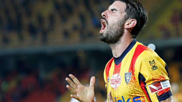 LECCE STAGIONE 2020-2021 LECCE-CREMONESE 21/10/2020 DISPERAZIONE PAGANINI MICHEL CAPUTO/SILPRESS