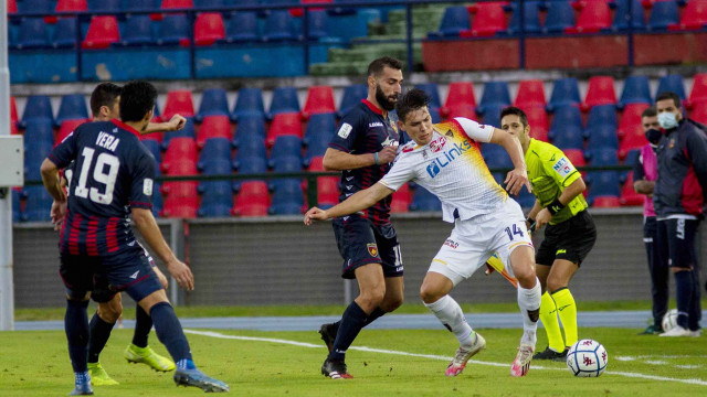 Cosenza-Lecce stadio San Vito-Marulla:in foto Stepinsky