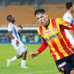 LECCE STAGIONE 2020-2021 LECCE-PESCARA 02/11/2020 ESULTANZA STEPINSKI MICHEL CAPUTO/SILPRESS