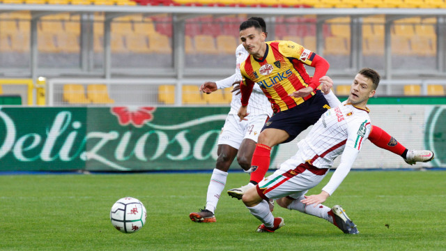 LECCE STAGIONE 2020-2021 LECCE-REGGIANA 21/11/2020 TIRO FALCO MICHEL CAPUTO/SILPRESS