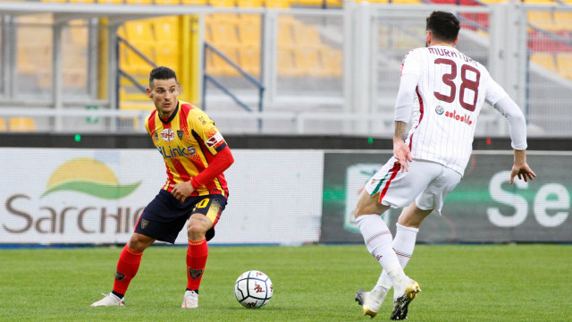 LECCE STAGIONE 2020-2021 LECCE-REGGIANA 21/11/2020 AZIONE FALCO MICHEL CAPUTO/SILPRESS