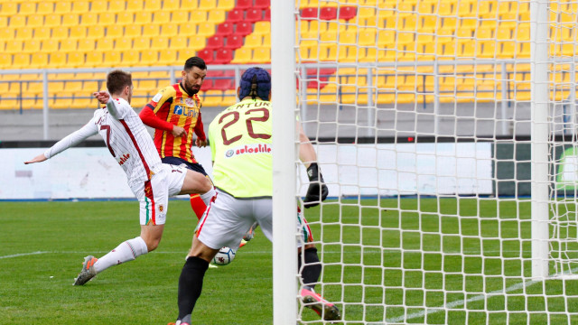 LECCE STAGIONE 2020-2021 LECCE-REGGIANA 21/11/2020 GOL CODA MICHEL CAPUTO/SILPRESS