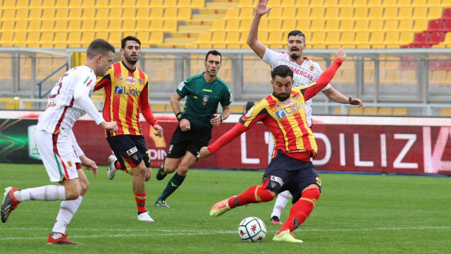 LECCE STAGIONE 2020-2021 LECCE-REGGIANA 21/11/2020 GOL 2 CODA MICHEL CAPUTO/SILPRESS