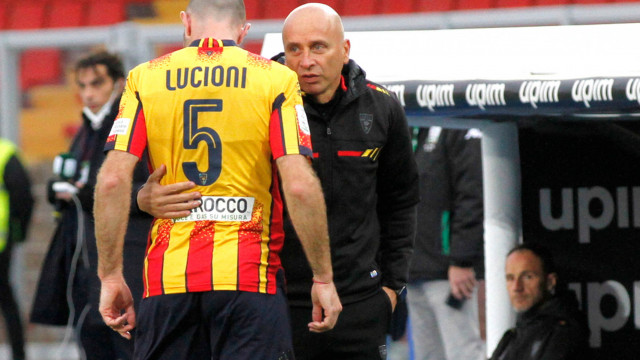 LECCE STAGIONE 2020-2021 LECCE-REGGIANA 21/11/2020 LUCIONI E CORINI MICHEL CAPUTO/SILPRESS