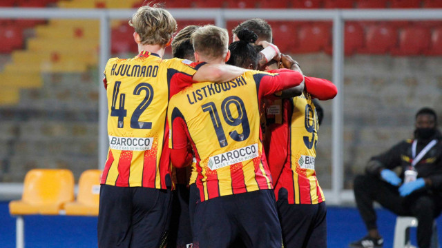 LECCE STAGIONE 2020-2021 LECCE-EMPOLI 24/01/2021 ABBRACCIO MICHEL CAPUTO/SILPRESS