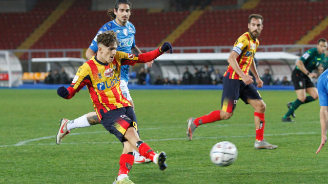 LECCE STAGIONE 2020-2021 LECCE-EMPOLI 24/01/2021 GOL RODRIGUEZ MICHEL CAPUTO/SILPRESS