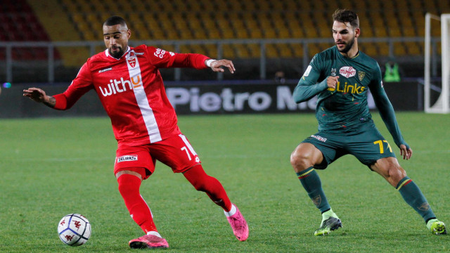LECCE STAGIONE 2020-2021 LECCE-MONZA 04/01/2020 BOATENG AZIONE MICHEL CAPUTO/SILPRESS