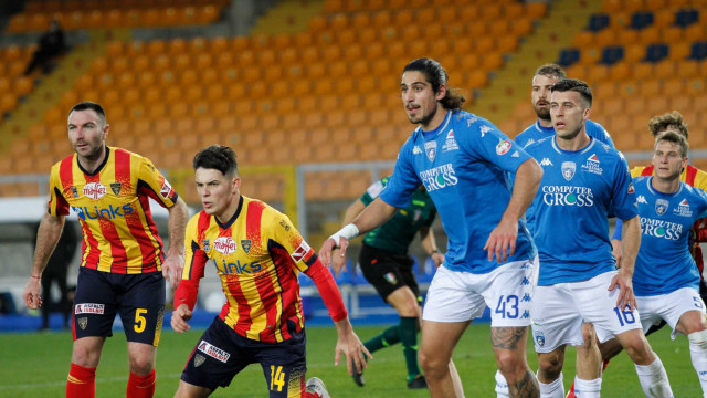 LECCE STAGIONE 2020-2021 LECCE-EMPOLI 24/01/2021 ANGOLO LECCE MICHEL CAPUTO/SILPRESS