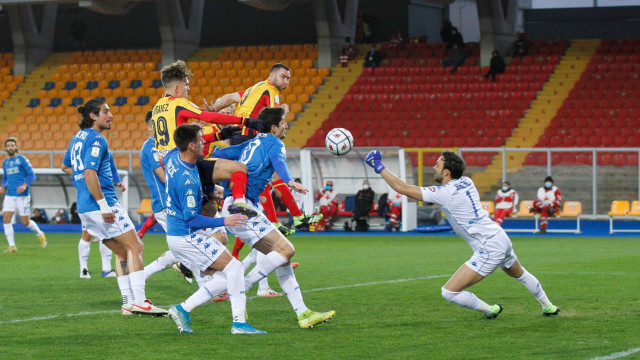 LECCE STAGIONE 2020-2021 LECCE-EMPOLI 24/01/2021 OCCASIONE LUCIONI MICHEL CAPUTO/SILPRESS