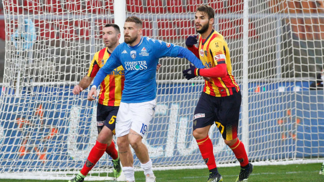 LECCE STAGIONE 2020-2021 LECCE-EMPOLI 24/01/2021 LA MANTIA E TACHTSIDIS MICHEL CAPUTO/SILPRESS