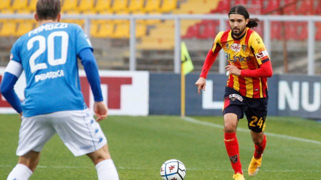 LECCE STAGIONE 2020-2021 LECCE-EMPOLI 24/01/2021 AZIONE ZUTA MICHEL CAPUTO/SILPRESS