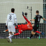 Sport, Calcio, Serie A. PORDENONE-LECCE. Nella foto: GOL DI CODA. 30/01/2021. SILPRESS