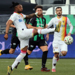 Sport, Calcio, Serie A. PORDENONE-LECCE. Nella foto: ADJAPONG IN AZIONE. 30/01/2021. SILPRESS
