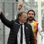 Sport, Calcio, Serie A. PORDENONE-LECCE. Nella foto: ALLENATORE TESSER E ZUTA. 30/01/2021. SILPRESS